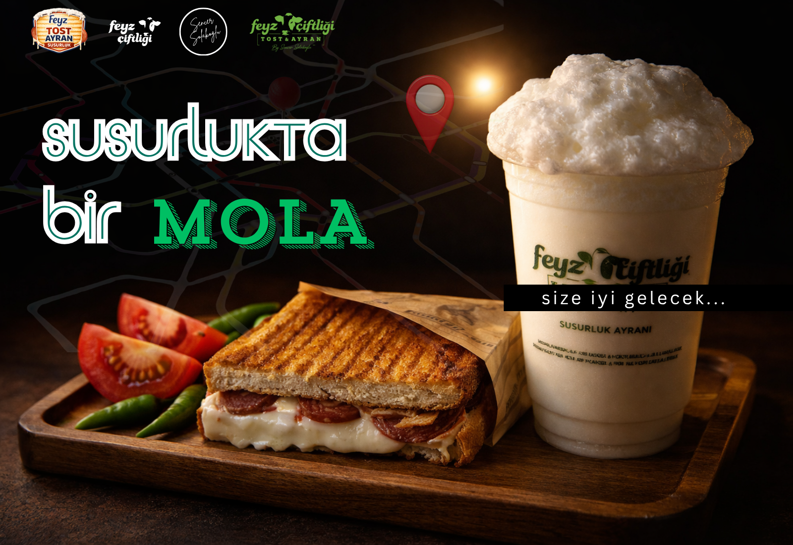 Feyz Çiftliği Tost ve Ayran ana görseli